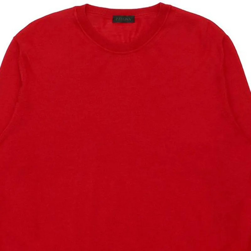 Zzegna Sweaters Men Red-1
