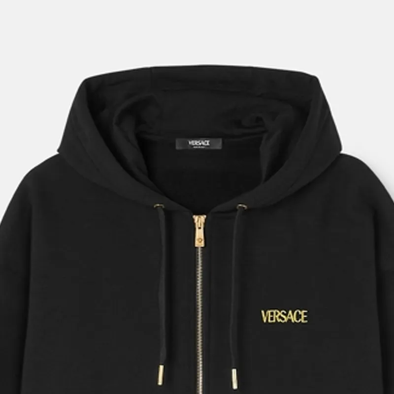VERSACE SS24 Sweatshirt Men's Black-4