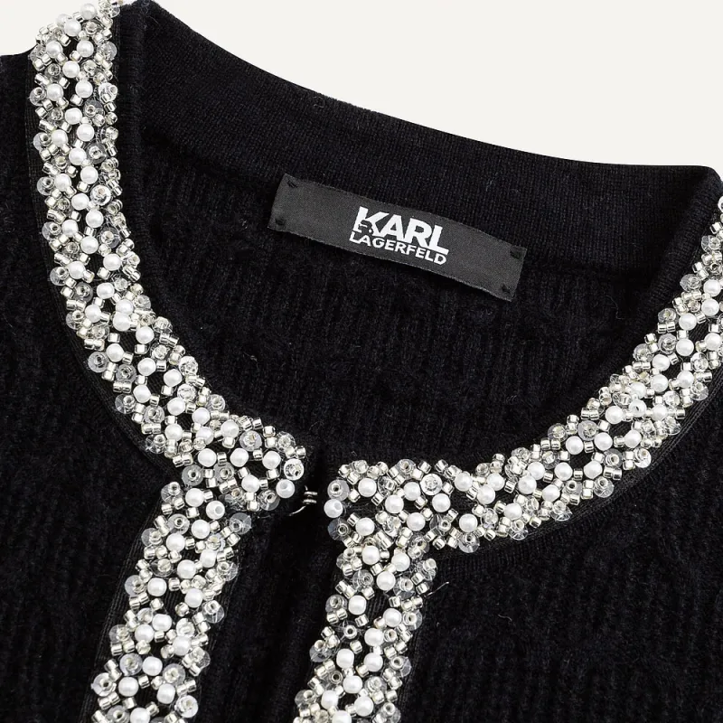 KARL LAGERFELD SS24 Knitwear Women's Black-2