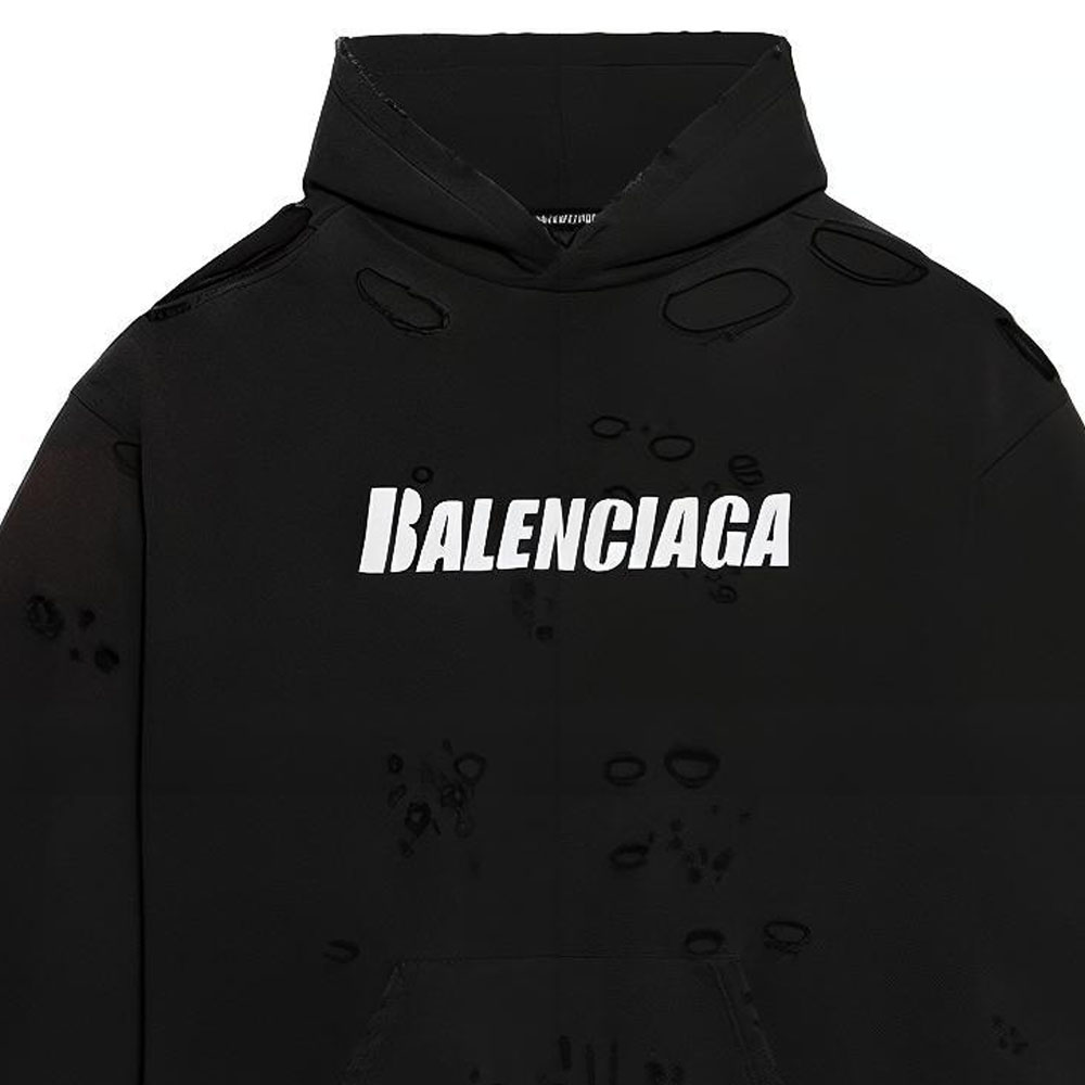 【完売必至】バレンシアガ■CAPS DESTROYED フーディ ネオン 完売必至】バレンシアガ□CAPS DESTROYED フーディ ネオン