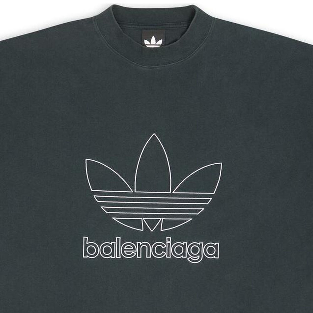 Balenciaga X Adidas T-Shirt Oversized - POIZON
