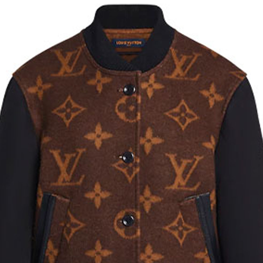 LOUIS VUITTON ブルゾン（その他） 40(M位) 4103424N0250 LOUIS VUITTON Monogram Jacquard Bomber Jacket - POIZON