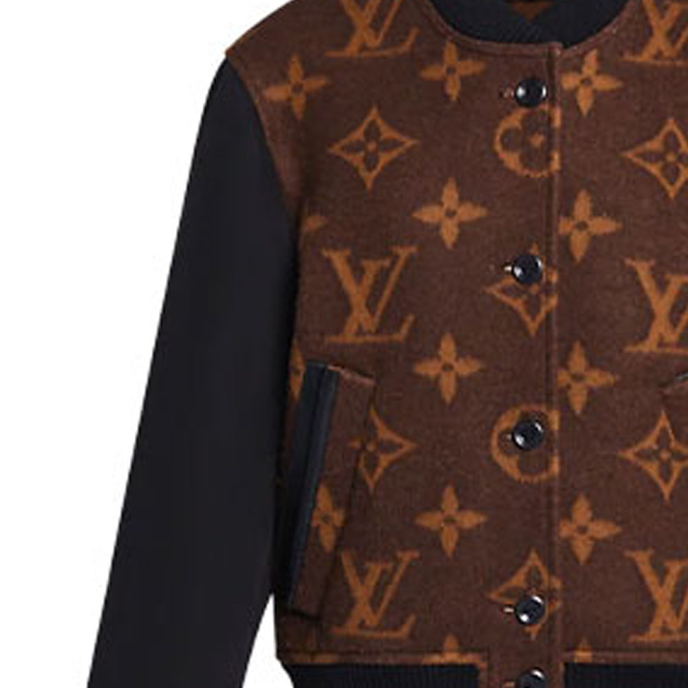 LOUIS VUITTON ブルゾン(その他) 40(M位) 4103424N0272 LOUIS VUITTON Monogram Jacquard Bomber Jacket - POIZON