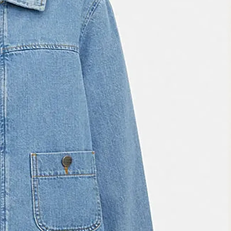 COACH SS24 Denim Jacket Women's Light Washed-2