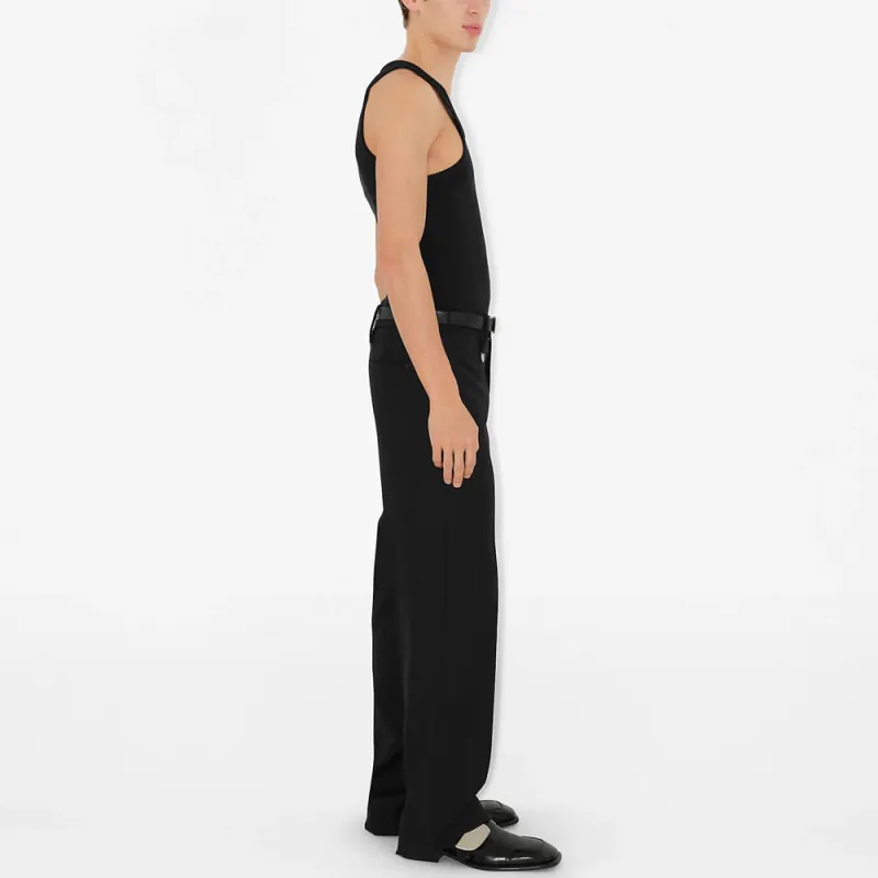 Burberry Tank Tops Men Black-4