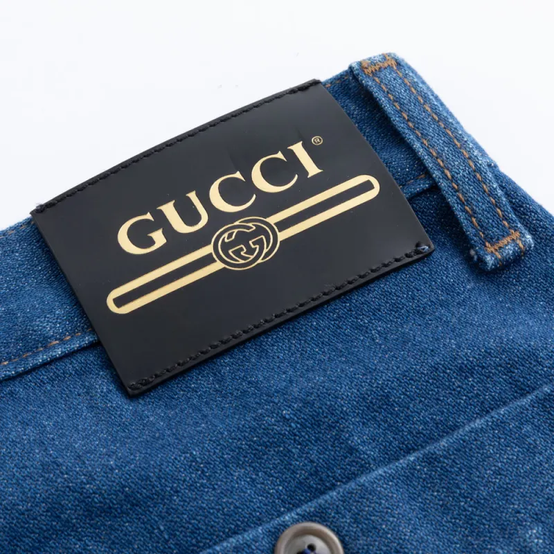 GUCCI Lovelight Denim Shorts-2