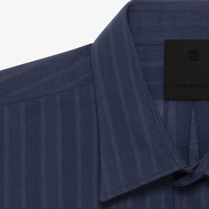 Givenchy Striped Short Sleeved Shirt-5