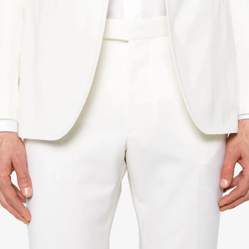 Tagliatore Satin trim Single breasted Suit-3