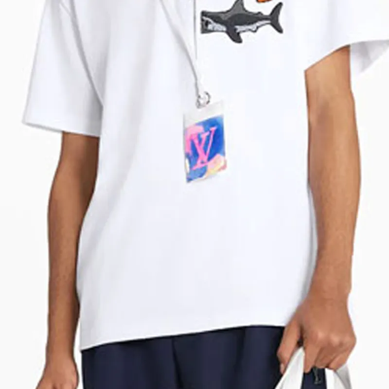 LOUIS VUITTON T Shirt Men's White-4