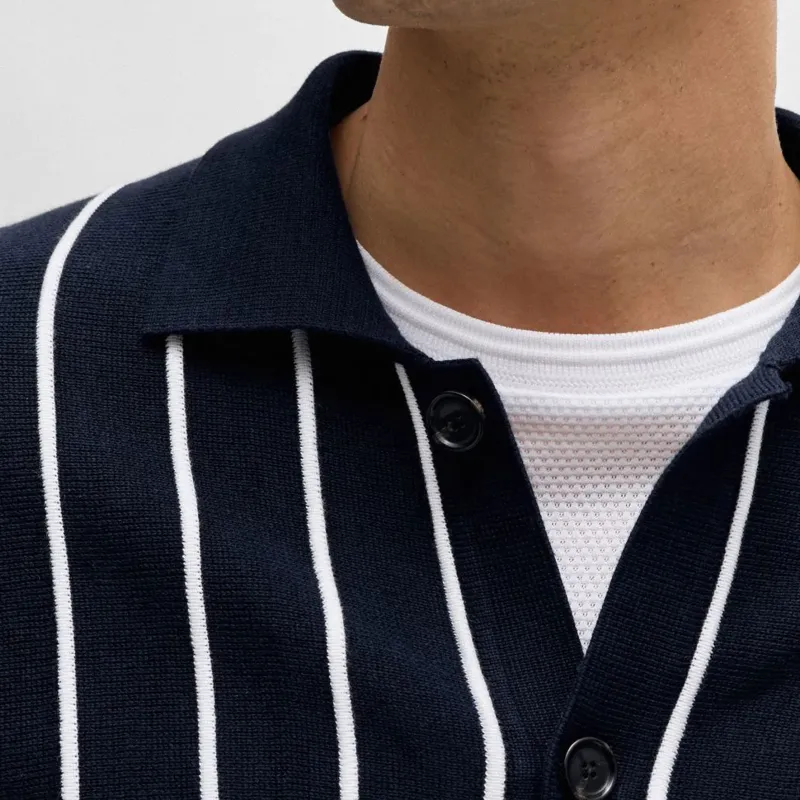 HUGO BOSS SS24 Knitwear Men's Navy-4