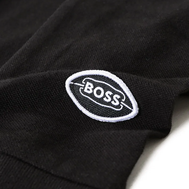 HUGO BOSS x NFL SS24 Polo Shirt Men's Black-3