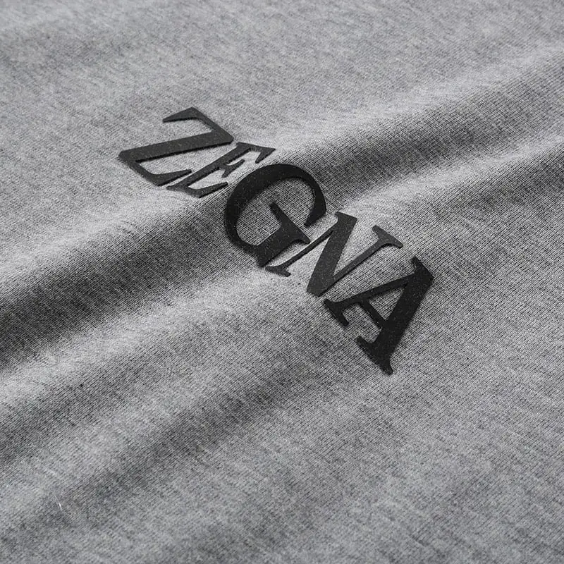 Ermenegildo Zegna T Shirts Men Gray-2