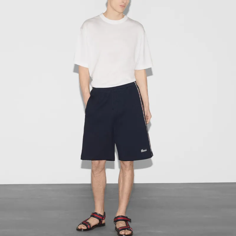 GUCCI Cotton Basketball Shorts-1