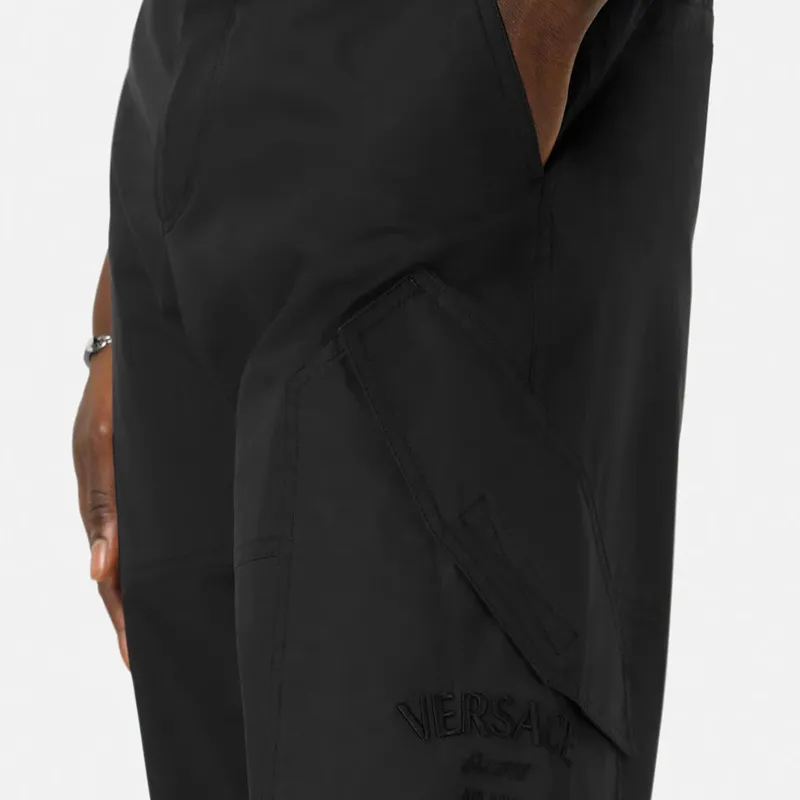 VERSACE Milano Stamp Tailored Trousers-4