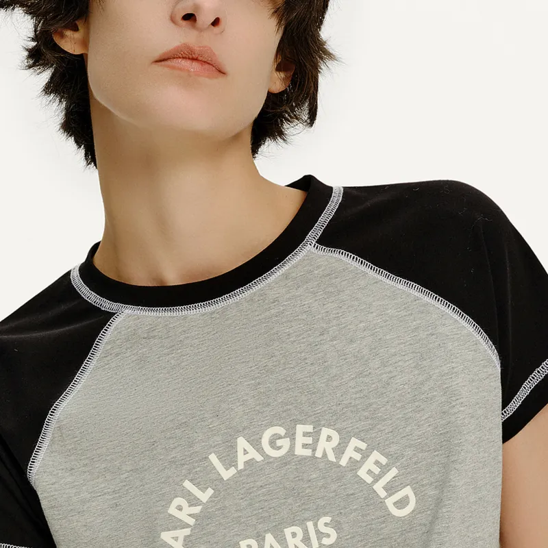 KARL LAGERFELD T Shirt Women's Gray-5