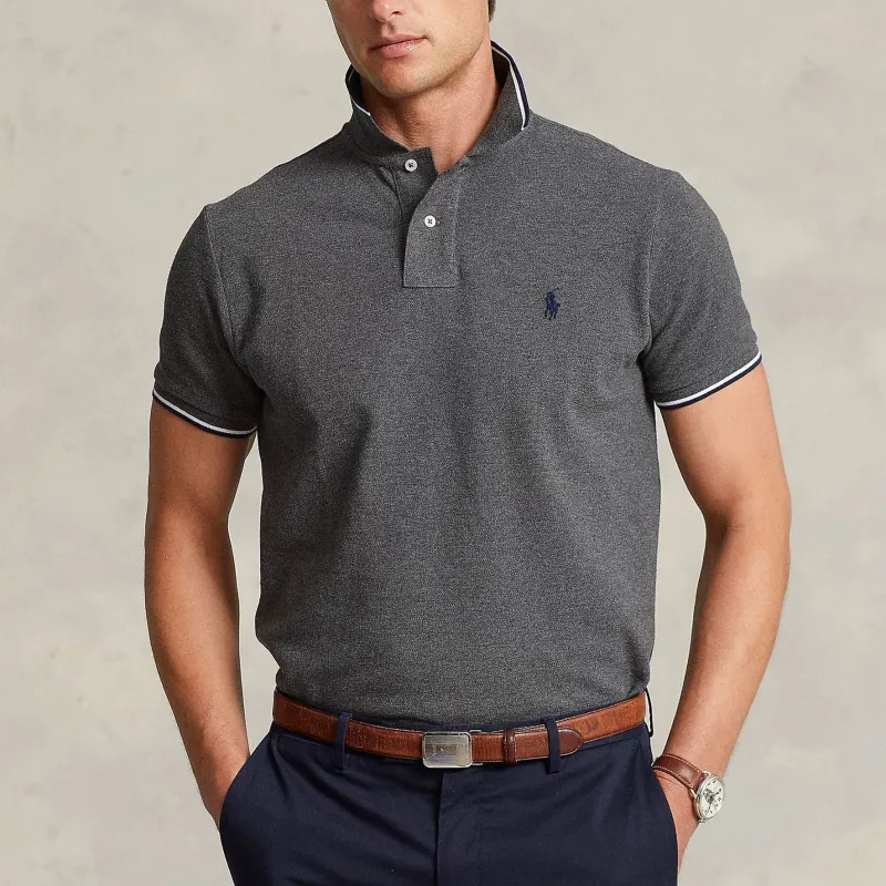Polo Ralph Lauren Polo Shirt Men's Dark Gray-2