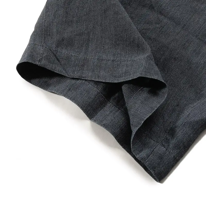 Zegna SS24 Casual Shorts Men's Black Gray-5