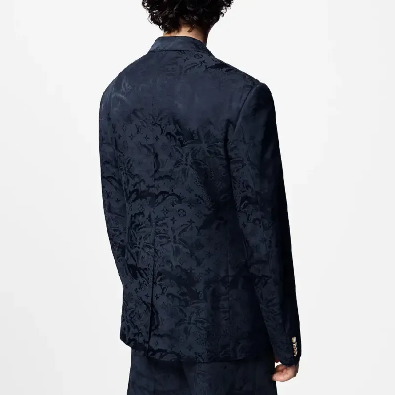 LOUIS VUITTON FW24 Business Suits Coats Men's Navy-4
