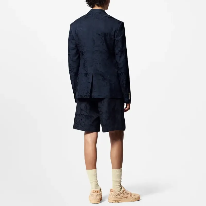 LOUIS VUITTON FW24 Business Suits Coats Men's Navy-2
