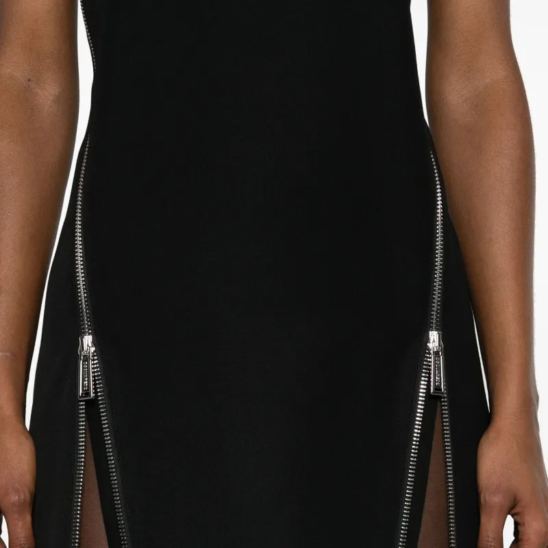 DSQUARED 2 Audrey Zip-detailed Shift Dress-4