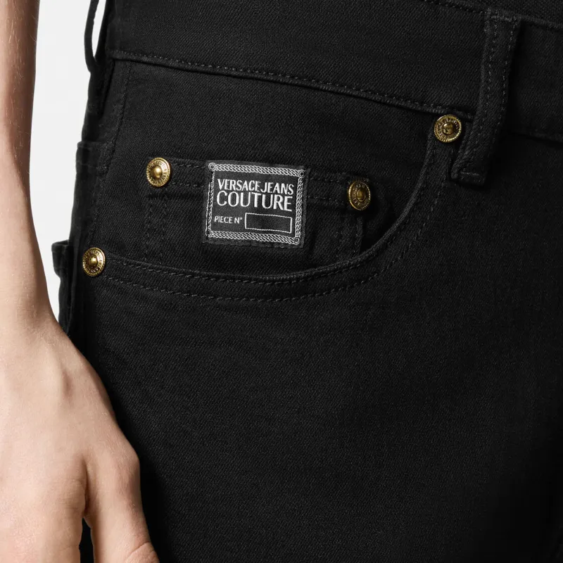VERSACE JEANS COUTURE Logo Straight-leg Jeans-4
