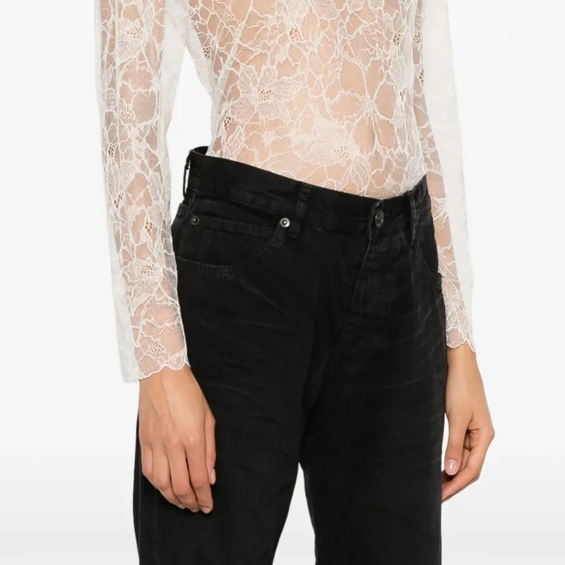 Balenciaga Logo patch Jeans-2