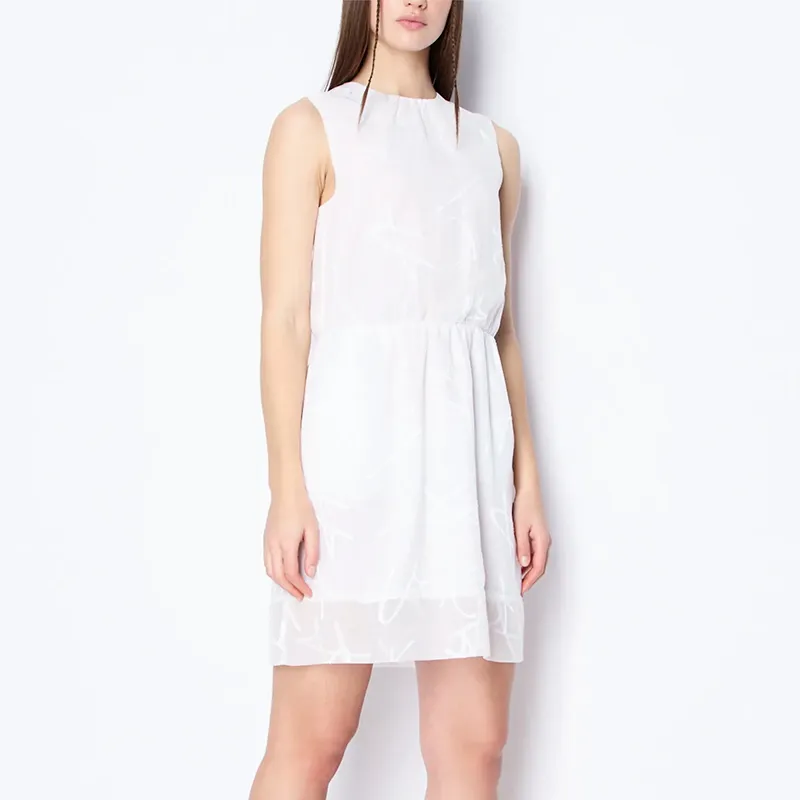 ARMANI EXCHANGE Sleeveless Dress Women's White-2