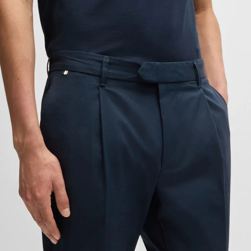 HUGO BOSS Casual Pants Men's Dark Blue-2