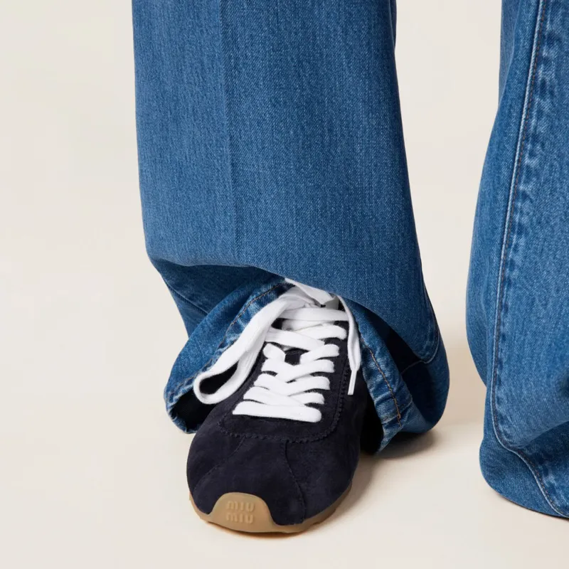 MIU MIU 5 Pockets Denim Jeans 'Navy'-4