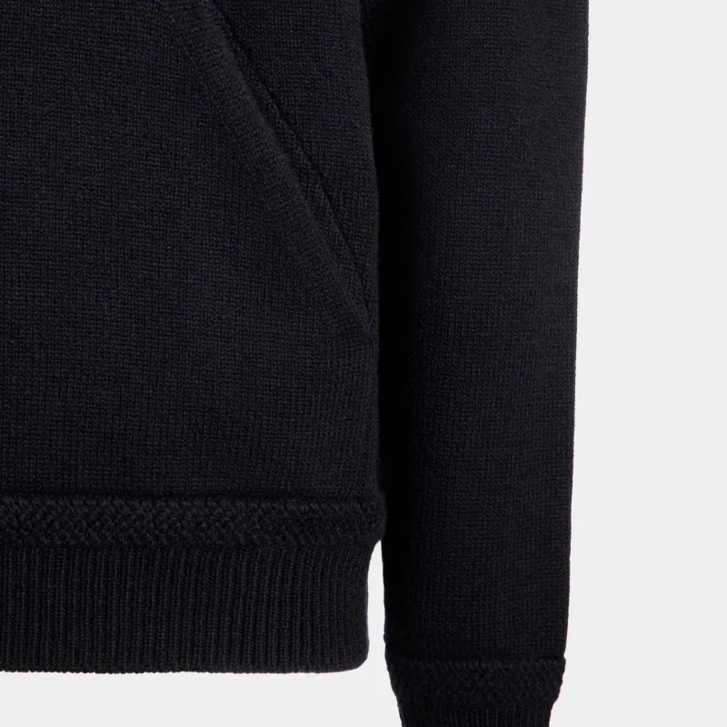 BALLY Logo Embroidered Hoodie-2