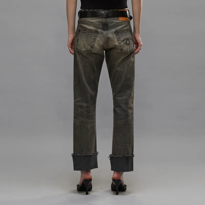 R13 Romeo Cuffed Jeans-2