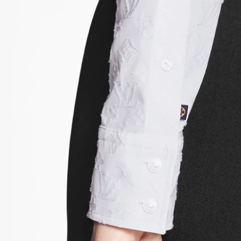 LOUIS VUITTON Long Sleeved Fitted Shirt-4