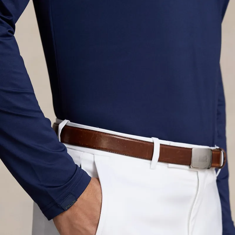 Ralph Lauren FW24 Polo Shirt Men Elegant Dark Blue-3