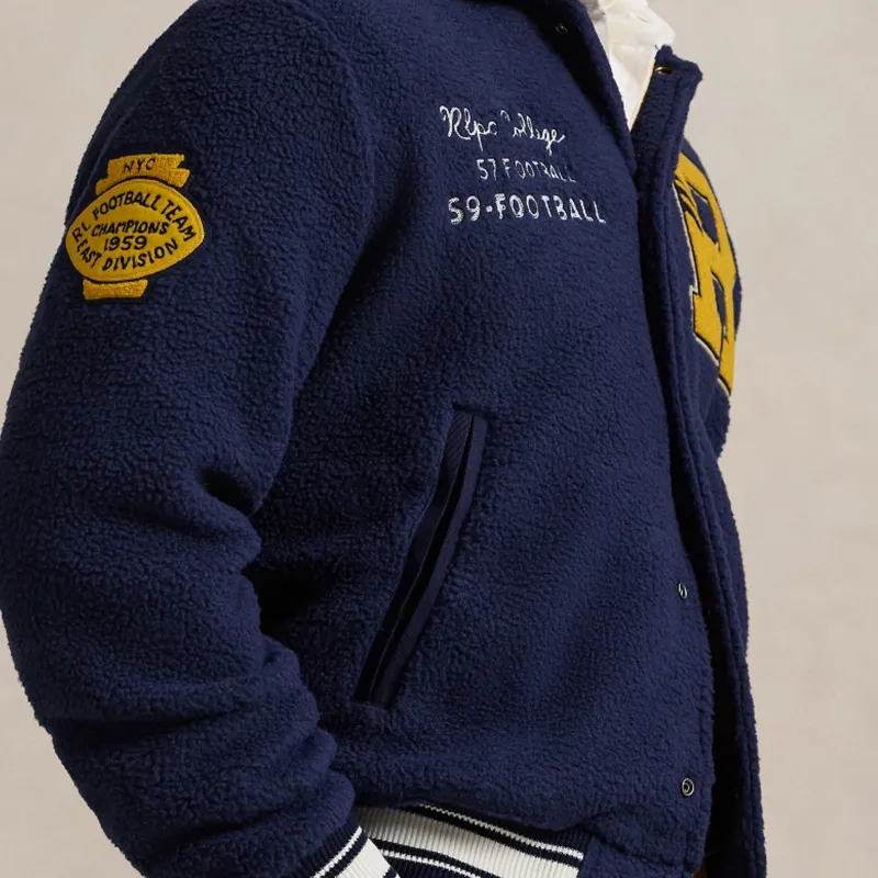 Polo Ralph Lauren Patch detail Bomber Jacket-4