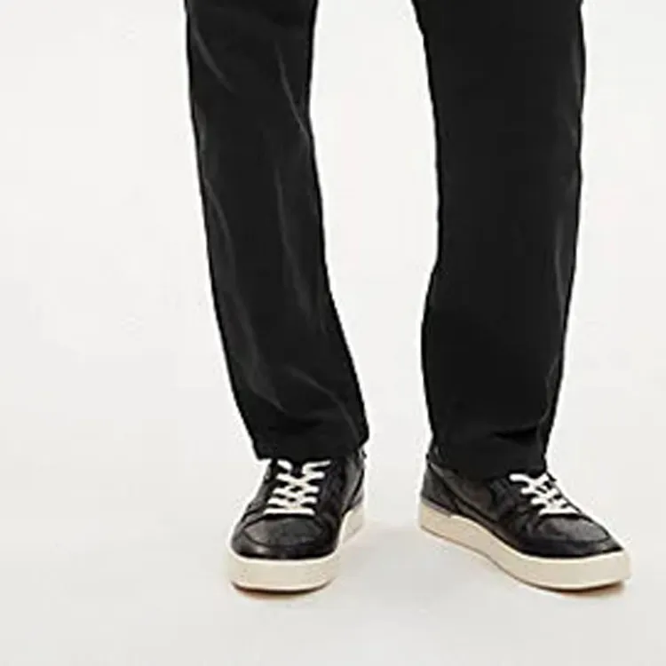 COACH FW23 Casual Pants Men's Black-5