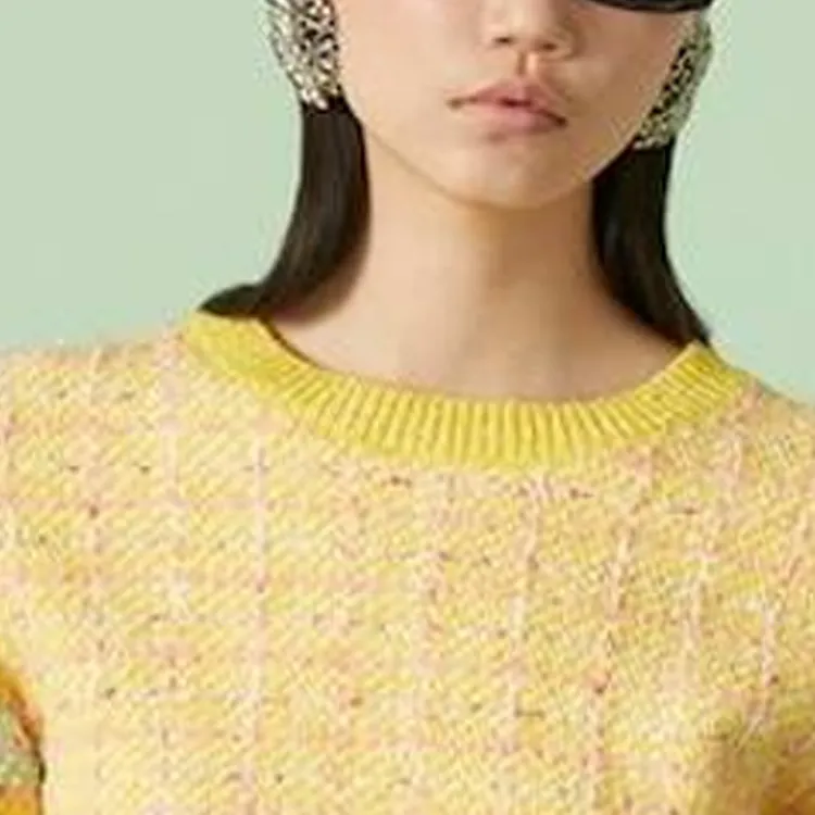GUCCI FW23 Knitwear Women's Yellow-5
