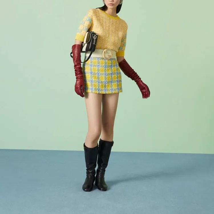 GUCCI FW23 Knitwear Women's Yellow-1