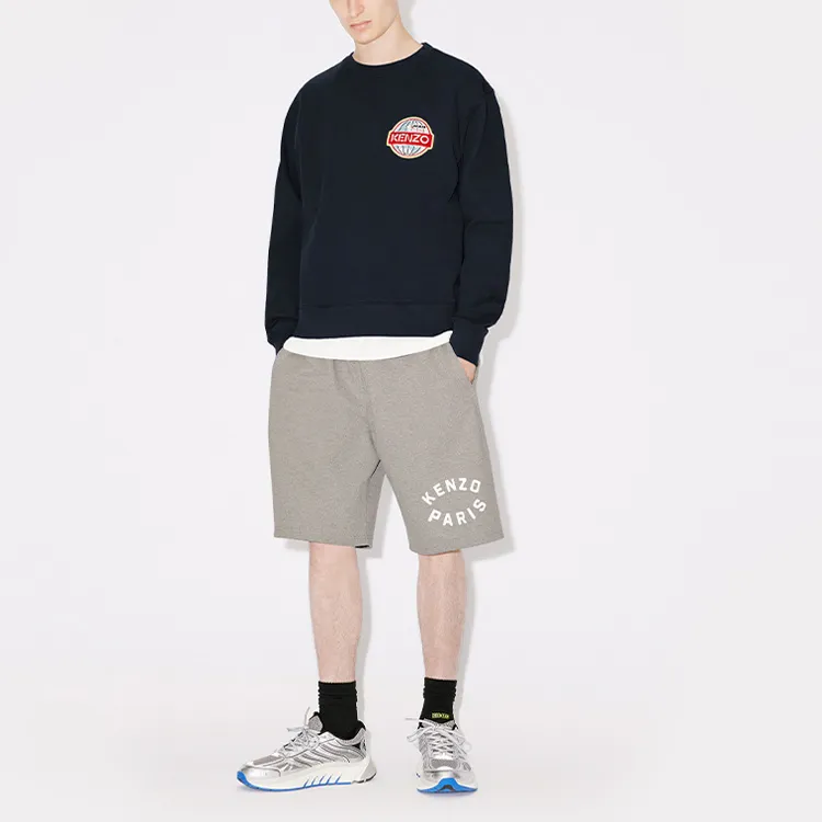 KENZO Travel Logo Patch Crewneck Sweatshirt-2