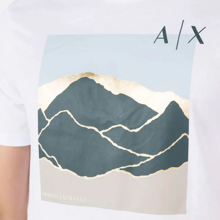ARMANI EXCHANGE T Shirts Men White-5