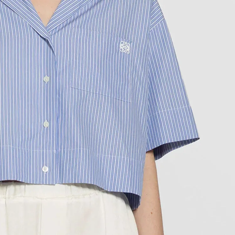LOEWE Shirts Women's Blue-4