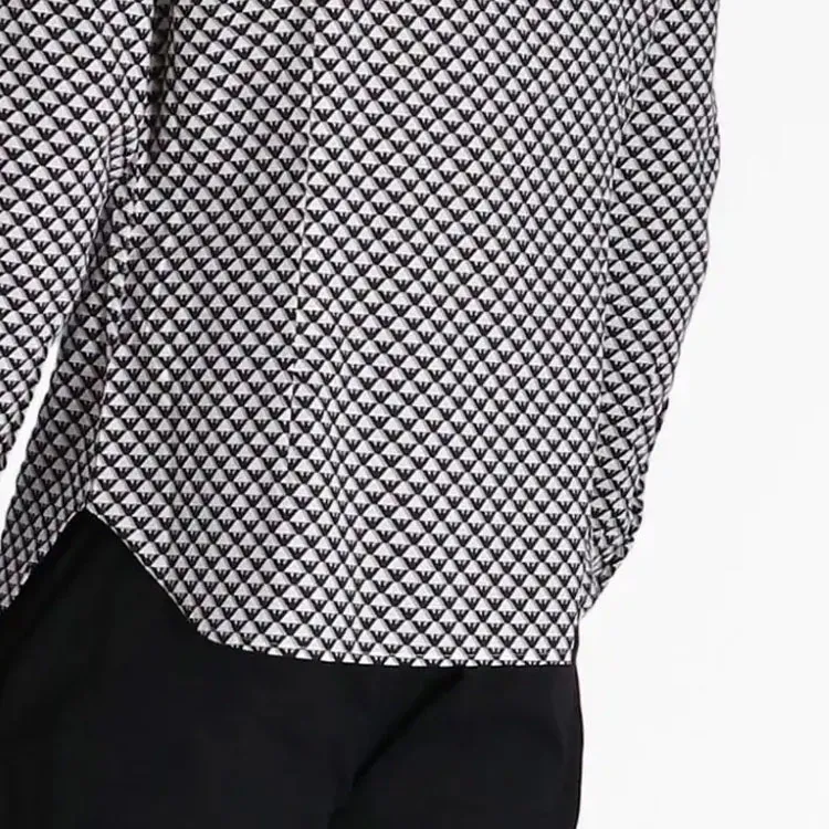 EMPORIO ARMANI EA7 FW23 Shirt Men's Black-5