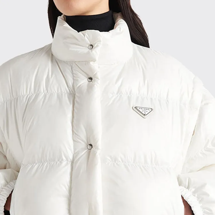 PRADA Re Nylon Convertible Down Jacket-4