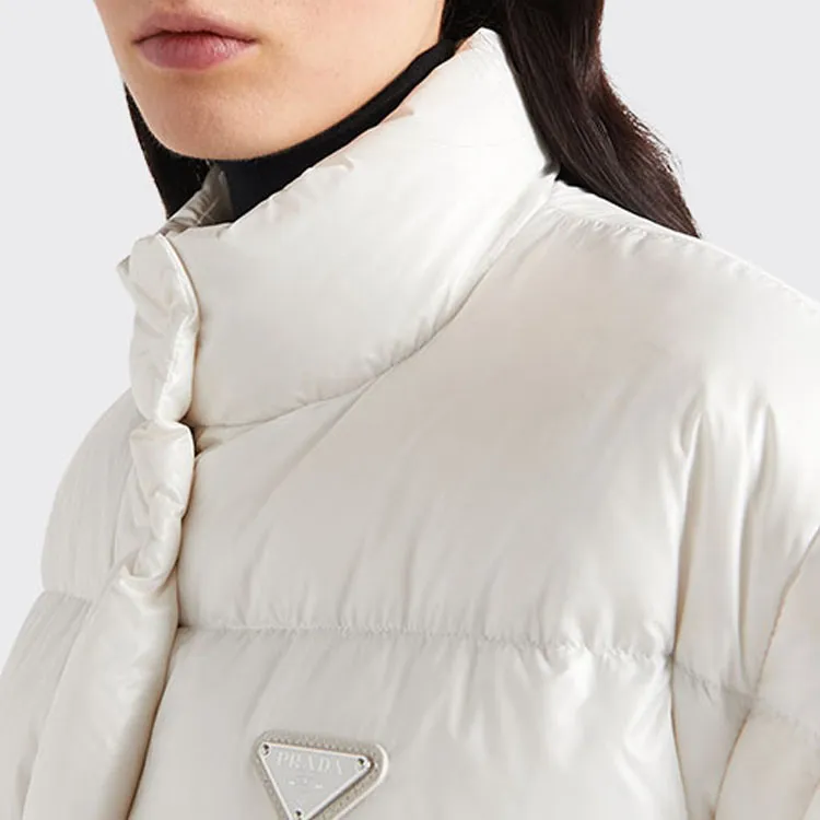 PRADA Re Nylon Convertible Down Jacket-3