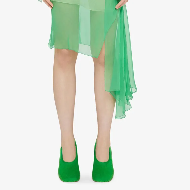 Givenchy Ruffled Silk Dress-4