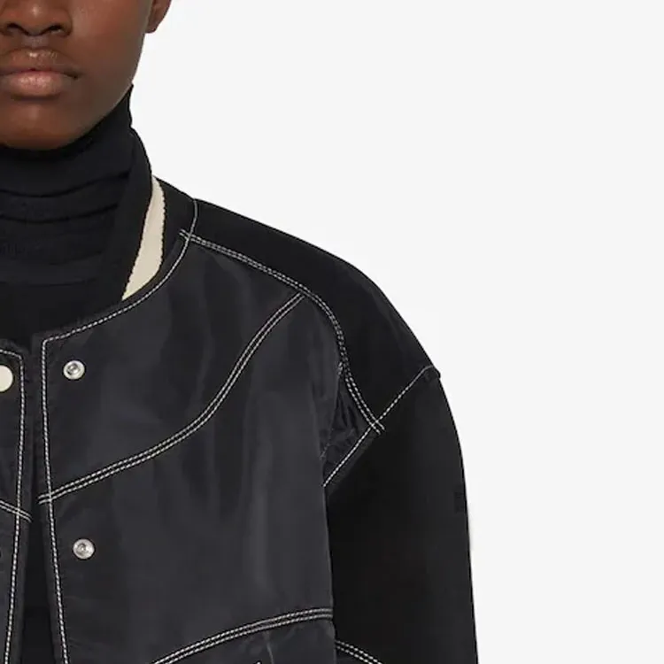 Givenchy Panelled Button Up Varsity Jacket-5