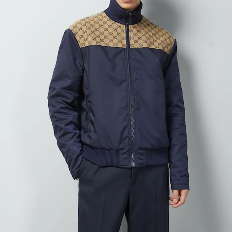 GUCCI Gg Canvas Zip up Jacket-3