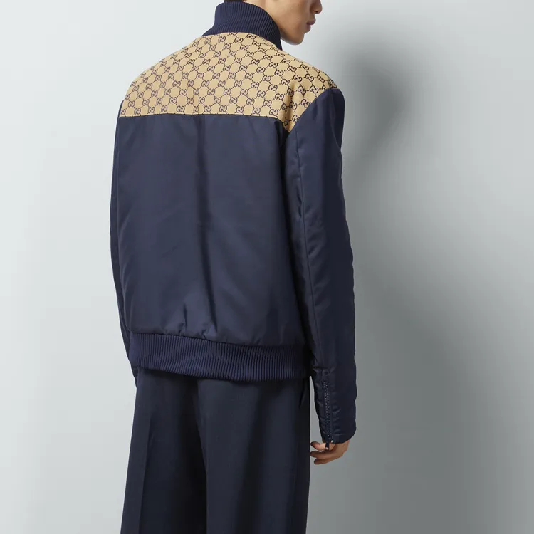 GUCCI Gg Canvas Zip up Jacket-2