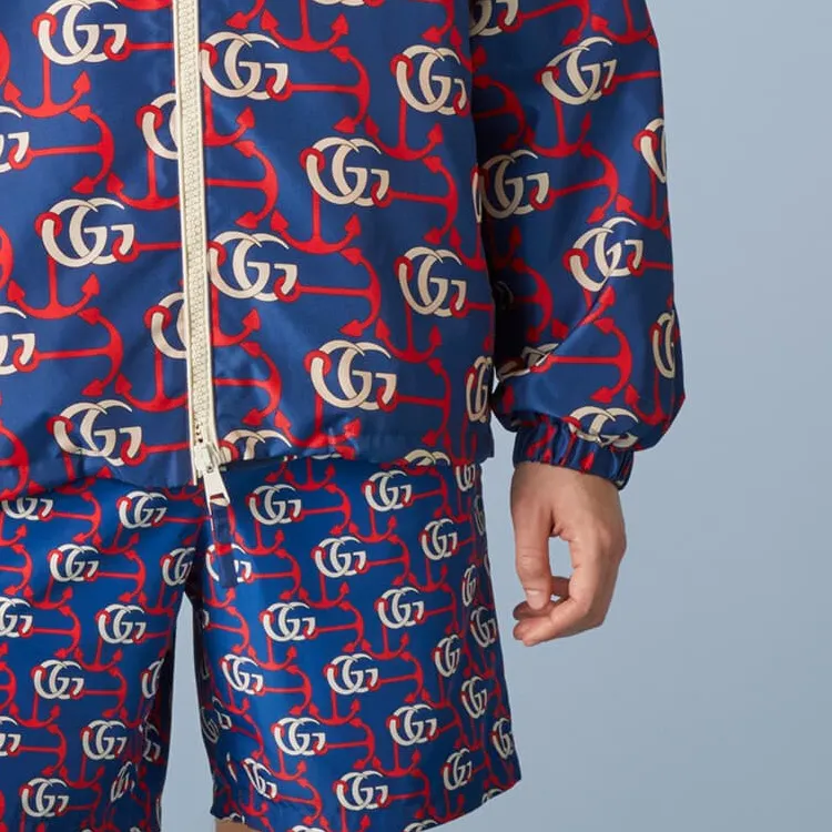 GUCCI Gg Monogram Supreme Jacket-4