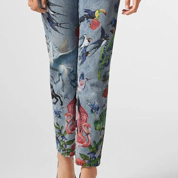 PHILIPP PLEIN Creature Print Skinny Jeans-3
