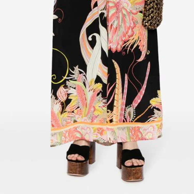 Camilla Floral print Halterneck Jumpsuit-4